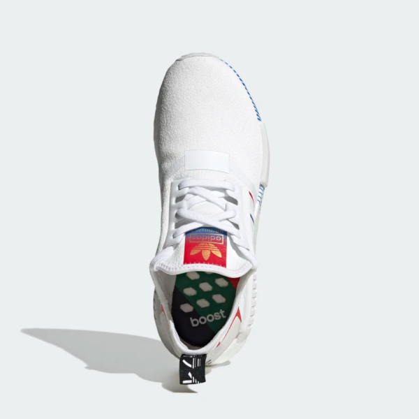Giày Adidas NMD_R1 'Olympic Pack White' FY1432 - Ảnh 6
