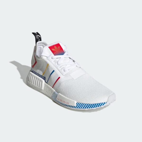 Giày Adidas NMD_R1 'Olympic Pack White' FY1432 - Ảnh 4