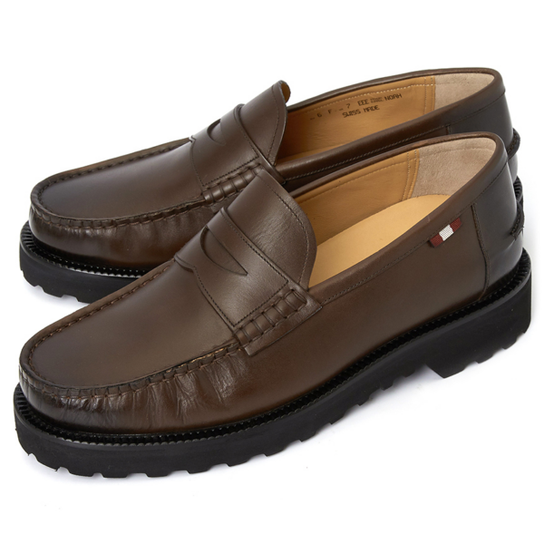 Giày Bally Noah Men's Loafers 'Brown' NOAH-153 - Ảnh 5