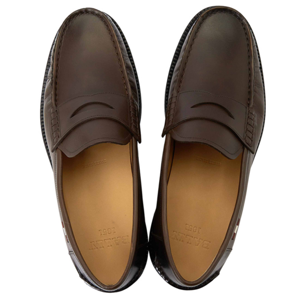 Giày Bally Noah Men's Loafers 'Brown' NOAH-153 - Ảnh 4