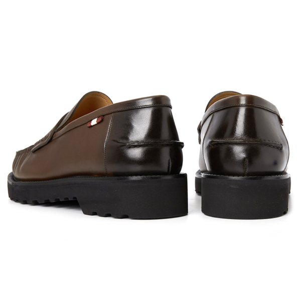 Giày Bally Noah Men's Loafers 'Brown' NOAH-153 - Ảnh 2