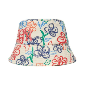 Mũ MLB Floral Cotton Bucket Hat New York Yankees 3AHT0891N-50CRS