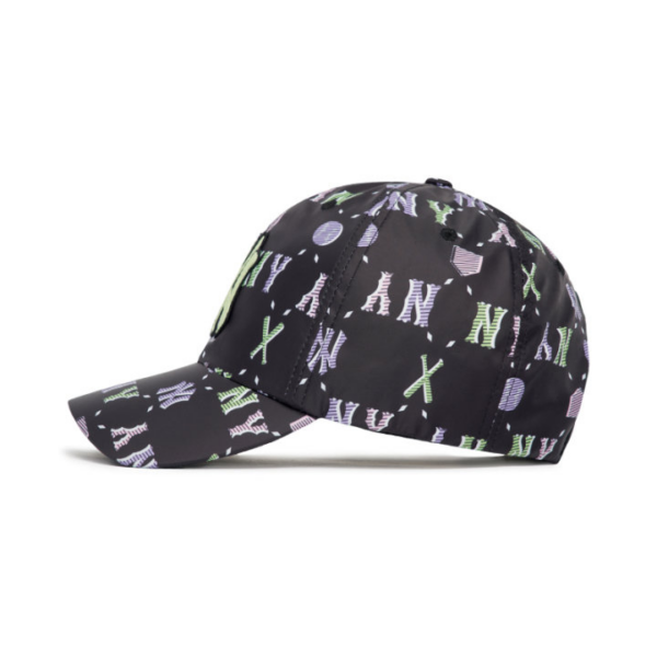 Mũ MLB Monogam Summer Ball NY Yankees Black - Ảnh 3
