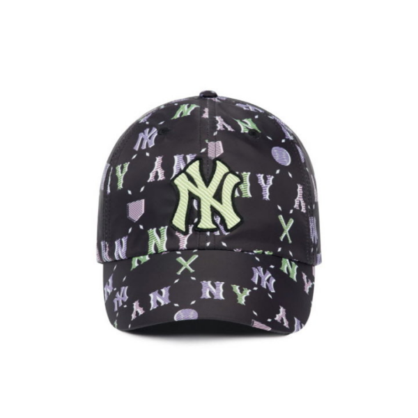 Mũ MLB Monogam Summer Ball NY Yankees Black - Ảnh 2