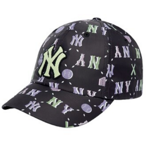 Mũ MLB Monogam Summer Ball NY Yankees Black