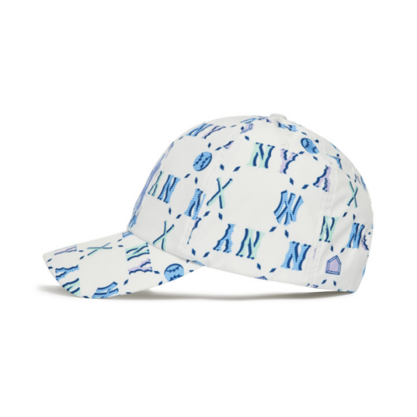 Mũ MLB Monogam Summer Ball NY Yankees White - Ảnh 2