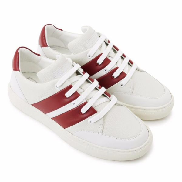 Giày Bally Men's Henson 'White Leather' 6231590 - Ảnh 3