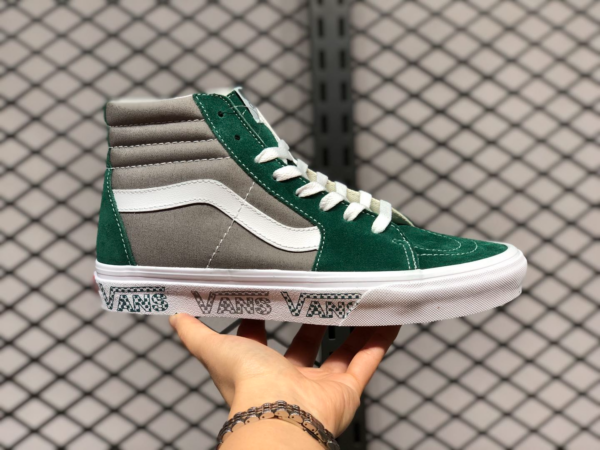 Giày Vans SK8-Hi Gray Green VN0A4BV6X0P - Ảnh 7
