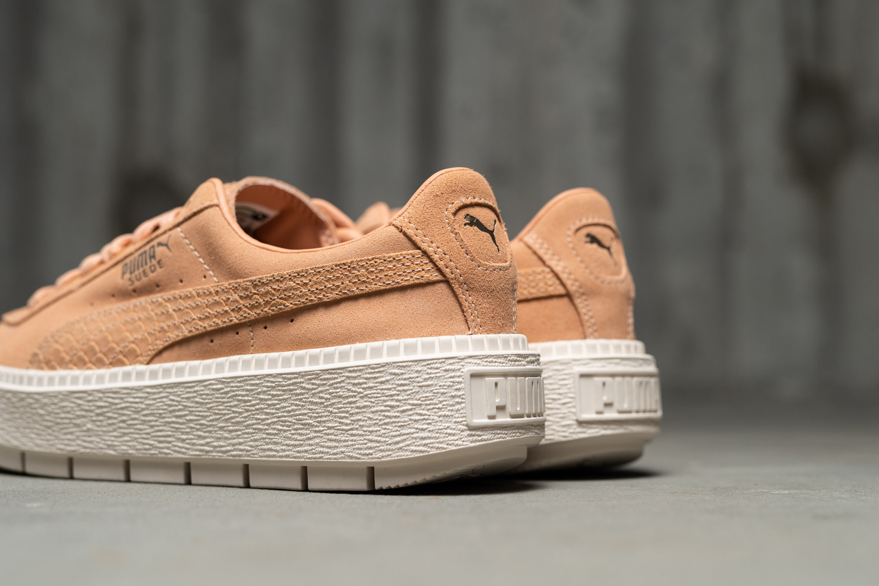 Giày Puma Suede Platform Animal 367814-03 - Ảnh 4