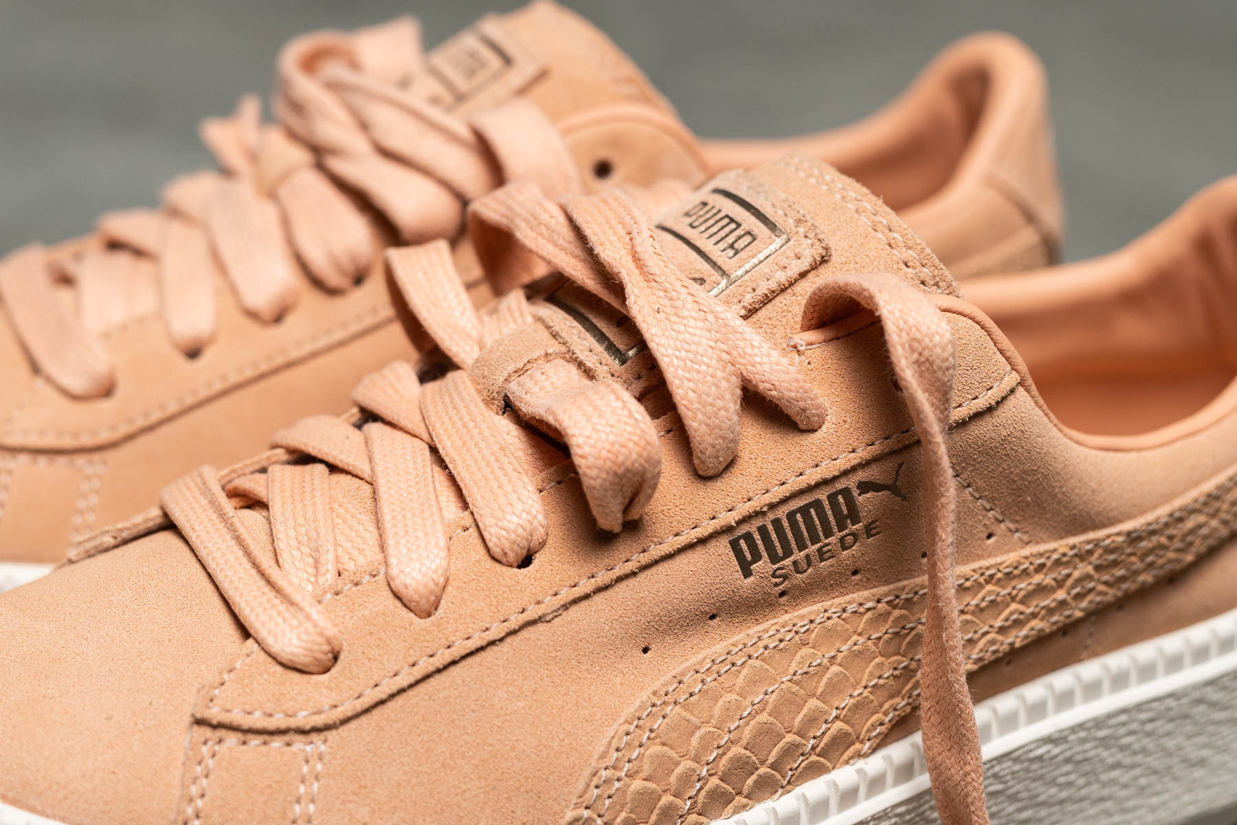 Giày Puma Suede Platform Animal 367814-03 - Ảnh 8