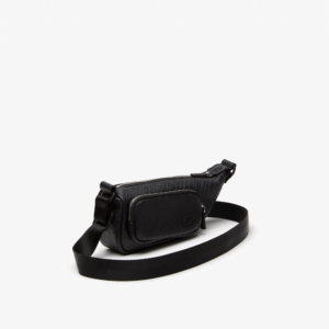 Tui Lacoste Logo Printed Small Shoulder Bag 'Black' NU4250I53G-000