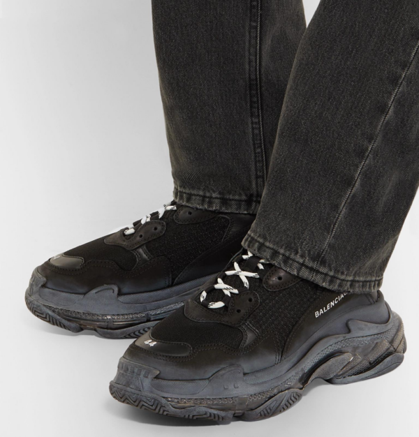 Giày Balenciaga Triple S Sneaker 'Triple Black' 2019  541624-W09O1-1000 - Ảnh 2
