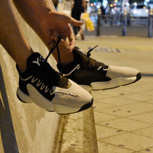 Alternative view of Giày Adidas Y-3 BYW BBall 'White Black' BC0337