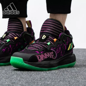Alternative view of Giày Adidas Dame 7 Extply 'Halloween' H67750