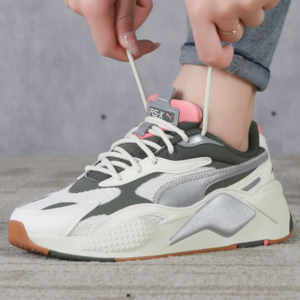Giày Puma RS-X3 'Grids Whisper White' 374138-04 - Ảnh 4