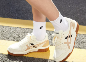 Giay Asics Court MZ 'White Brown' 1203A127-752