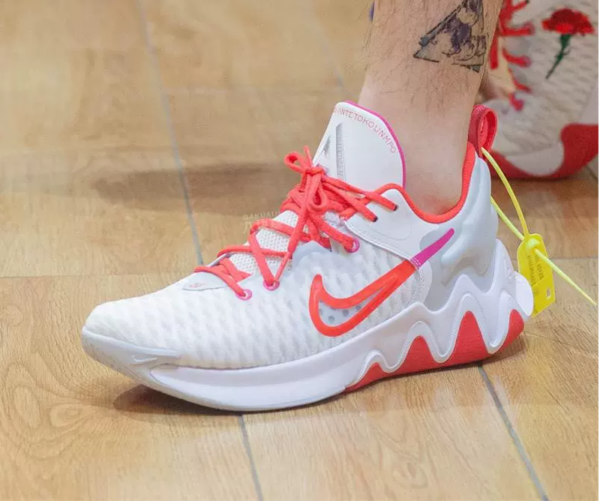Giày Nike Zoom Giannis Immortality 'White Red' DC6927-101 - Ảnh 2