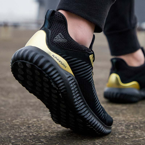 Giày Adidas Alphabounce 1 'Black Gold Metallic' FZ2196 - Ảnh 3