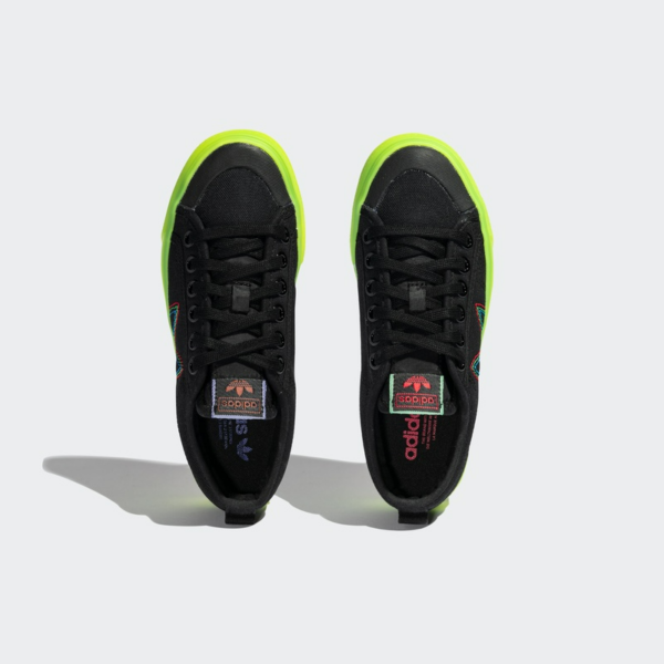 Giày Adidas Nizza Black Green GX2730 - Ảnh 6