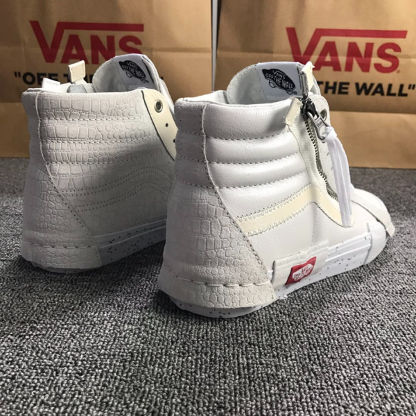 Giày Vans Sk8-Hi Reissue CAP 'Glitter Mix White' VN0A3WM1TUT - Ảnh 3