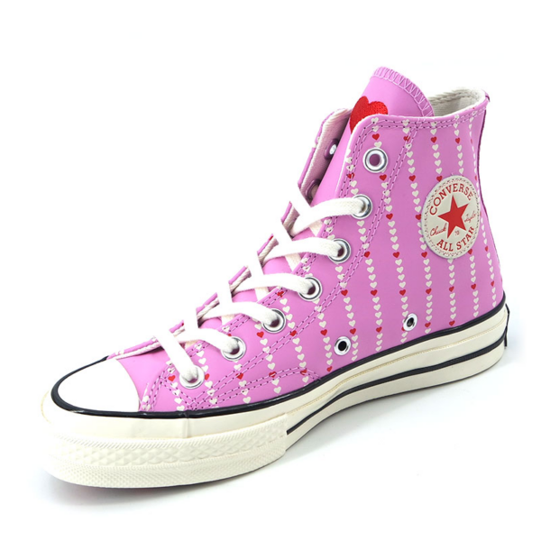 Giày Converse Chuck 70 High 'Love Fearlessly Peony Pink' 167345C - Ảnh 3