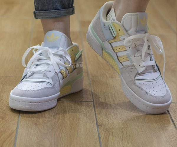 Giày Adidas Forum Exhibit Low 'Cloud White' GX2160 - Ảnh 6