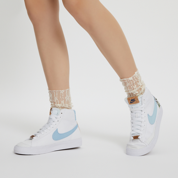 Giày Nike Wmns Blazer Mid '77 SE 'Indigo' DC9265-100 - Ảnh 2