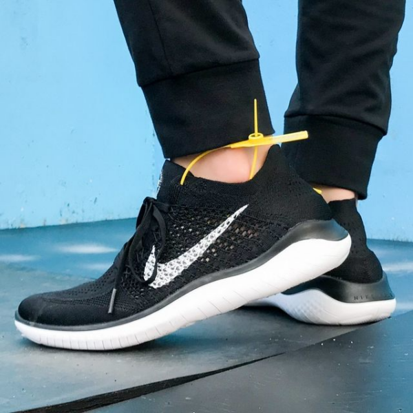 Giày Nike Free RN Flyknit 2018 'Black'  942838-001 - Ảnh 3