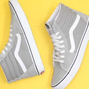 Giay Vans Wmns SK8-Hi Skate Grey White VN0A4U3CIYP