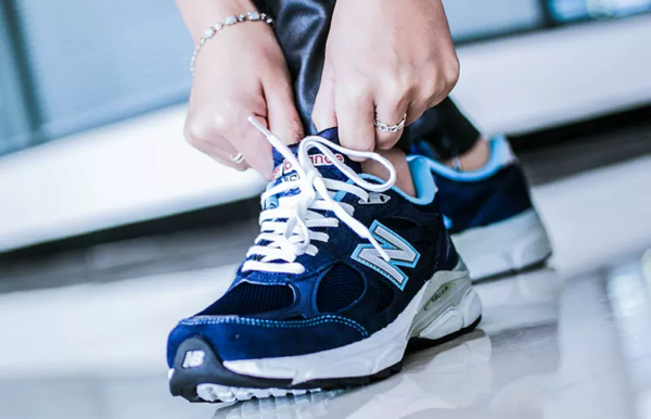Giày New Balance 990v3 Made in USA 'Navy' W990NV3 - Ảnh 2