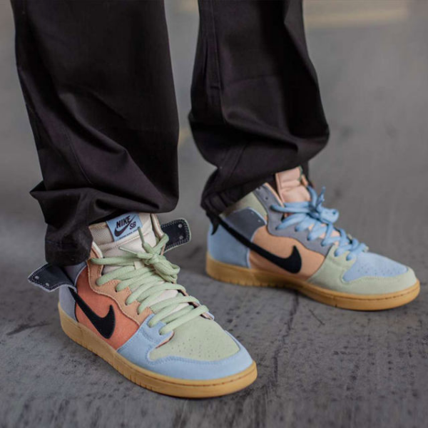 Giày Nike Dunk High Pro SB 'Spectrum' CN8345-001 - Ảnh 2