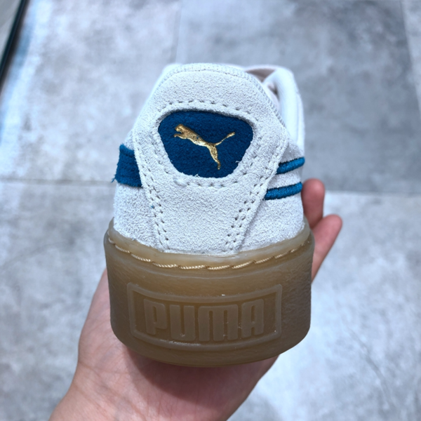 Giày Puma Suede Platform Core 'Grey Blue' 373934-02 - Ảnh 5