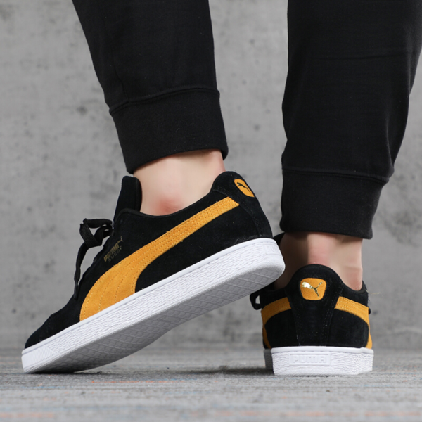 Giày Puma Suede Classic 'Black Golden Rod' 365347-85 - Ảnh 5
