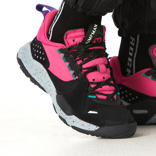 Giày Nike Jordan Delta Black Pink Teal CD6109-053 - Ảnh 3