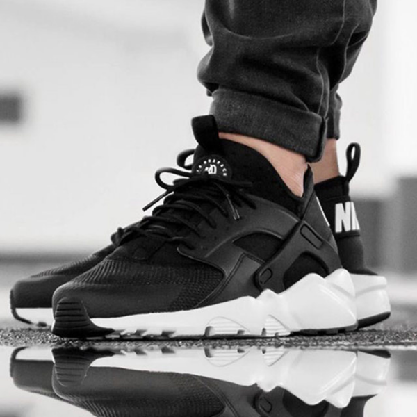 Giày Nike Air Huarache Run Ultra 'Black White' 819685-016 - Ảnh 3