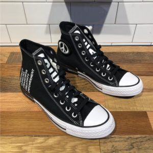 Giay Converse Chuck Taylor All Star High 'Seek Peace Black' 165766C