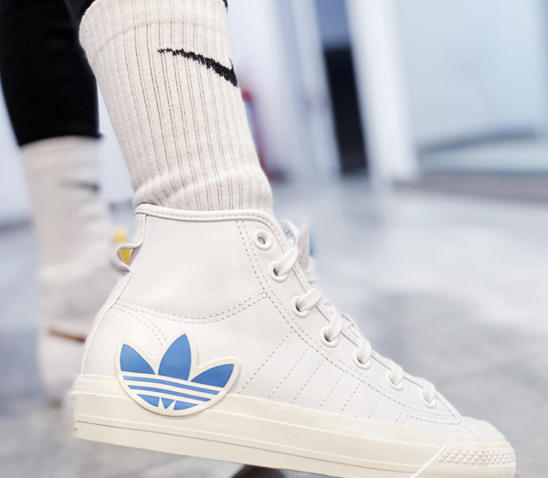 Giày Adidas Originals Nizza Hi DL 'White' FX8497 - Ảnh 2