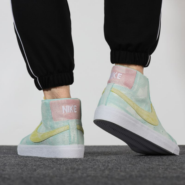 Giày Nike Zoom Blazer Mid Premium SB 'Light Dew Zitron' DA1839-300 - Ảnh 4