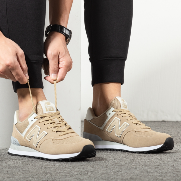 Giày New Balance 574 Essential 'Beige' ML574ERJ - Ảnh 2