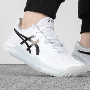 Alternative view of Giày Tennis Asics Gel Resolution 8 'White Black' 1041A079-101