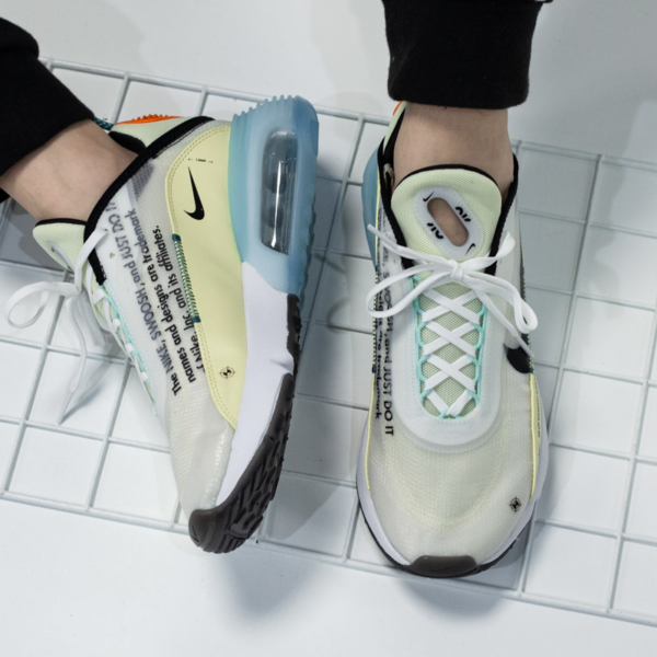 Giày Nike Air Max 2090 'Black Ice Blue Starfish Orange' DM0971-107 - Ảnh 4