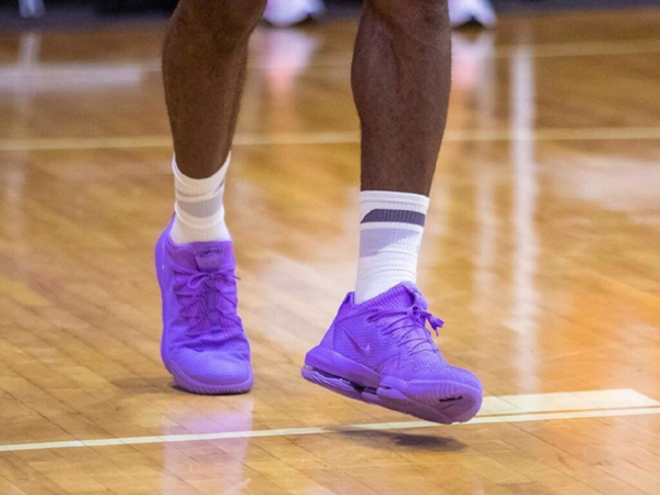 Giày Nike LeBron 16 Low EP 'Atomic Purple' CI2669-500 - Ảnh 4