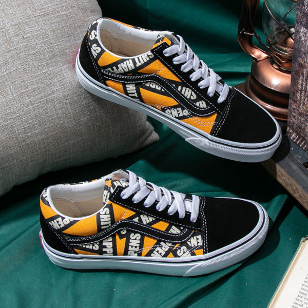 Giày Vans Old Skool 'Black Yellow' VN0A4U3BWTX - Ảnh 4