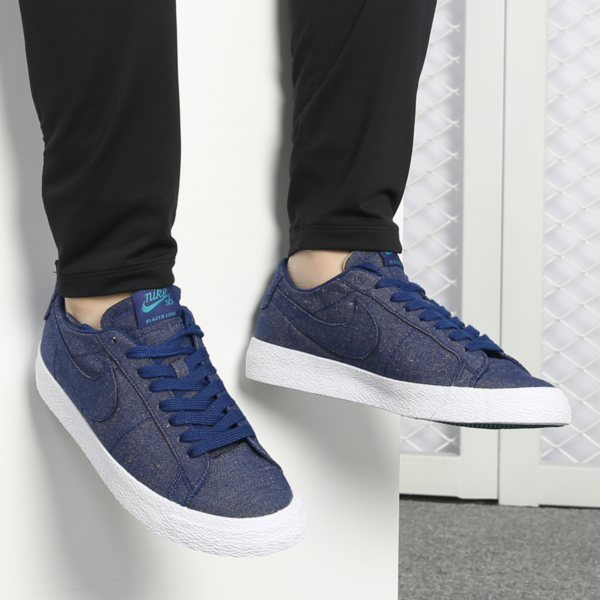 Giày Nike SB Zoom Blazer Low 'Navy' AH3370-400 - Ảnh 2