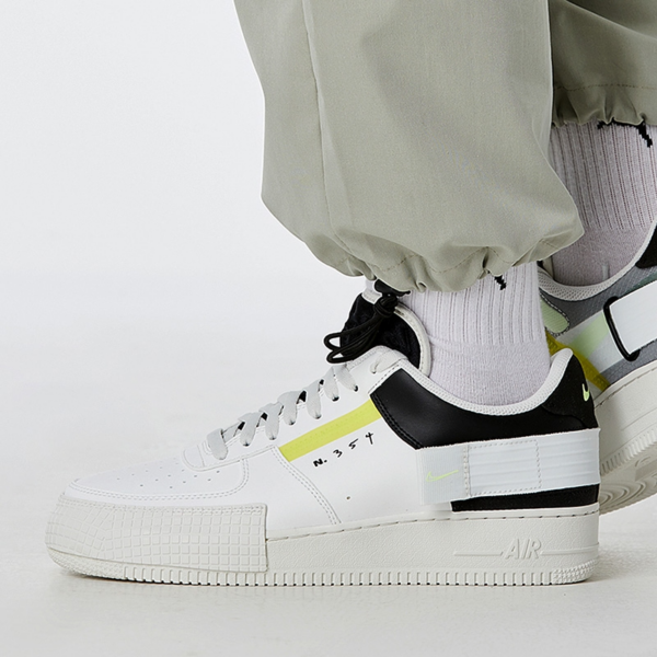 Giày Nike Air Force 1 Type 'White Barely Volt' CK6923-100 - Ảnh 4