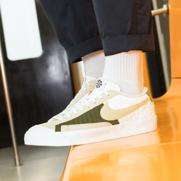 Giày Nike Blazer Low '77 Premium 'Toasty Brown Kelp' DD8026-100 - Ảnh 3