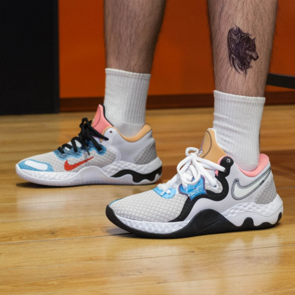 Giày Nike Space Jam x Renew Elevate 2 'Hares' CW3406-505 - Ảnh 2