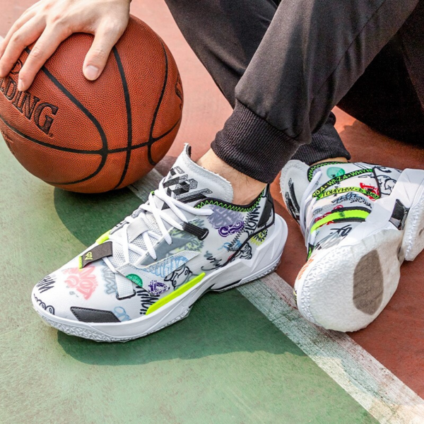 Giày Nike Air Jordan Why Not Zer0.4 PF 'Graffiti' DD4886-007 - Ảnh 3