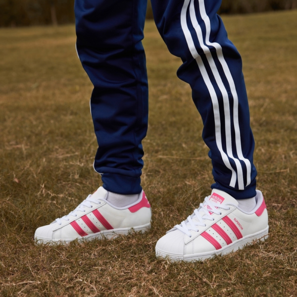 Giày Adidas Originals Superstar 2.0 J 'Black Pink' FW0773 - Ảnh 5