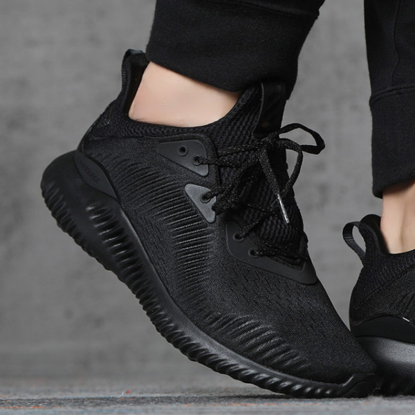 Giày Adidas Alphabounce Plus 'Triple Black' FW4685 - Ảnh 2